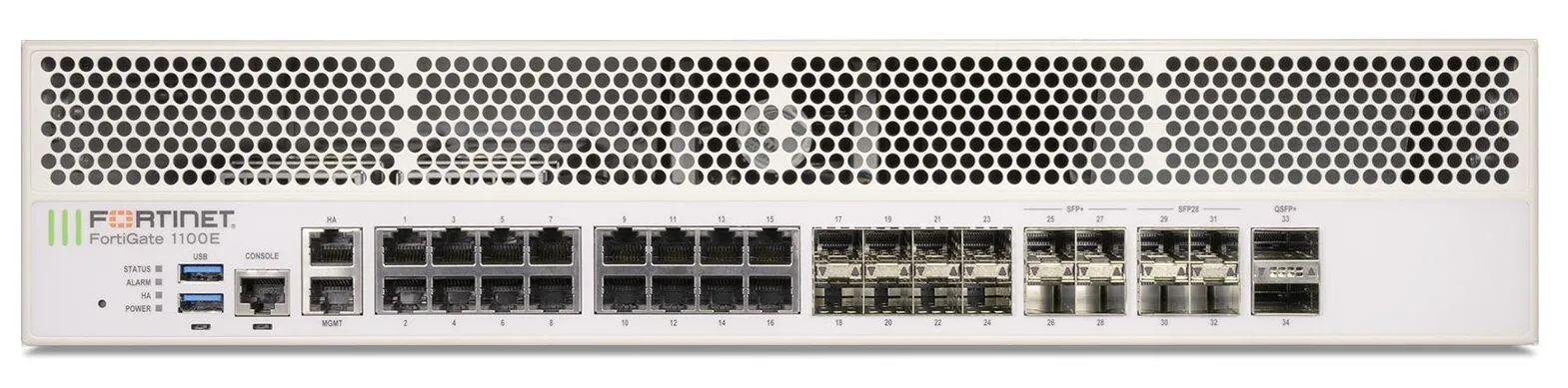 Fortinet FortiGate-1100E Firewall Hardware  Plus 3 Year FortiCare Premium and FortiGuard UTP (FG-1100E-BDL-950-36)
