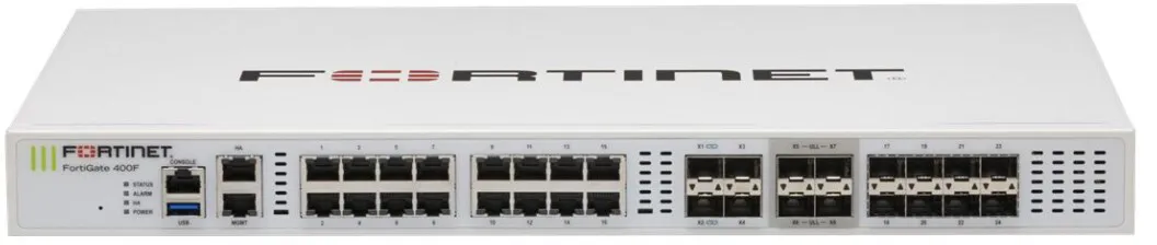 Fortinet FortiGate-401F Firewall Hardware  Plus 3 Year FortiCare Premium and FortiGuard UTP (FG-401F-BDL-950-36)
