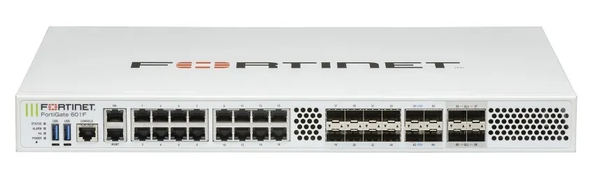 Fortinet FortiGate-601F Firewall Hardware  Plus 3 Year FortiCare Premium and FortiGuard UTP (FG-601F-BDL-950-36)