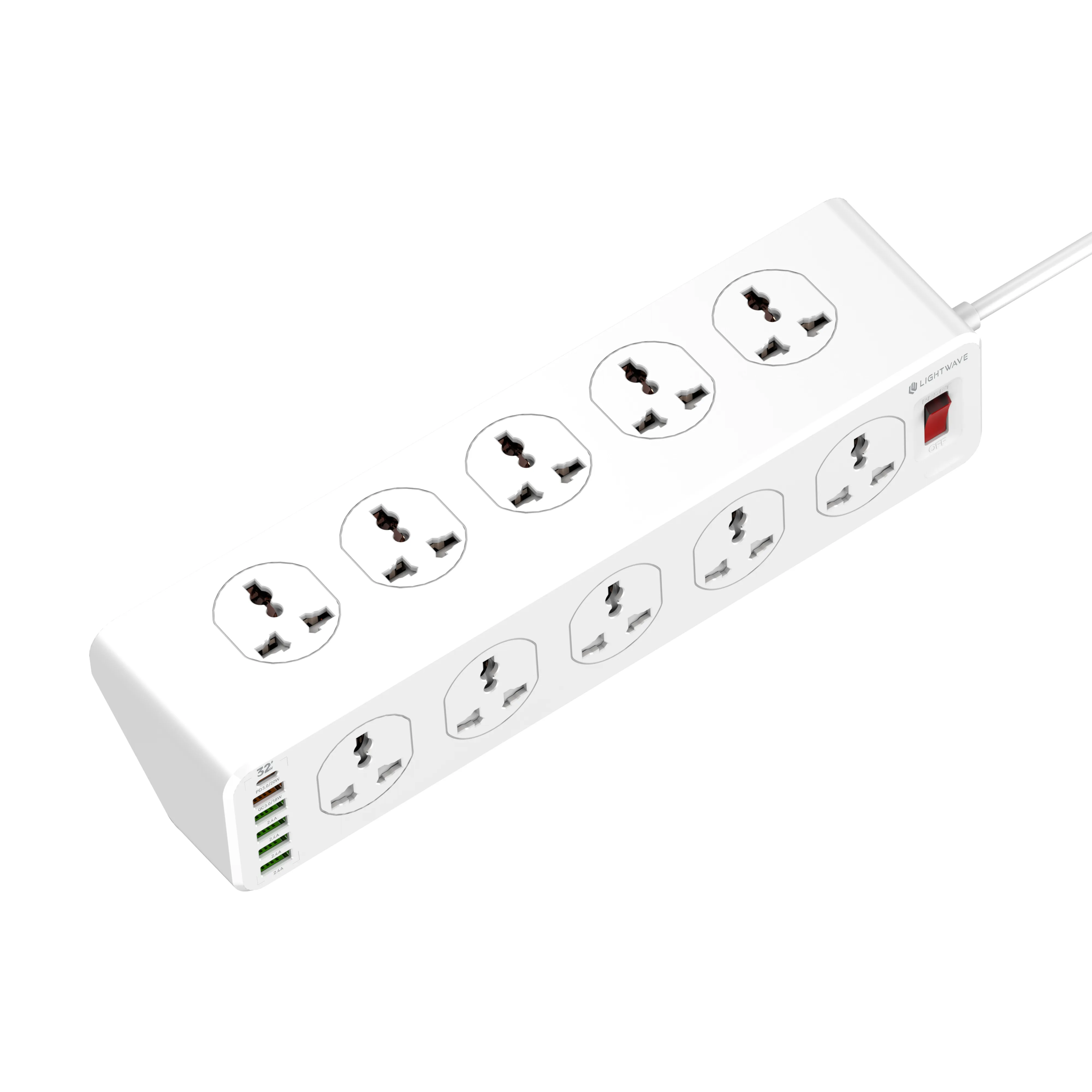LightWave EXT-106U-3P Power Extension