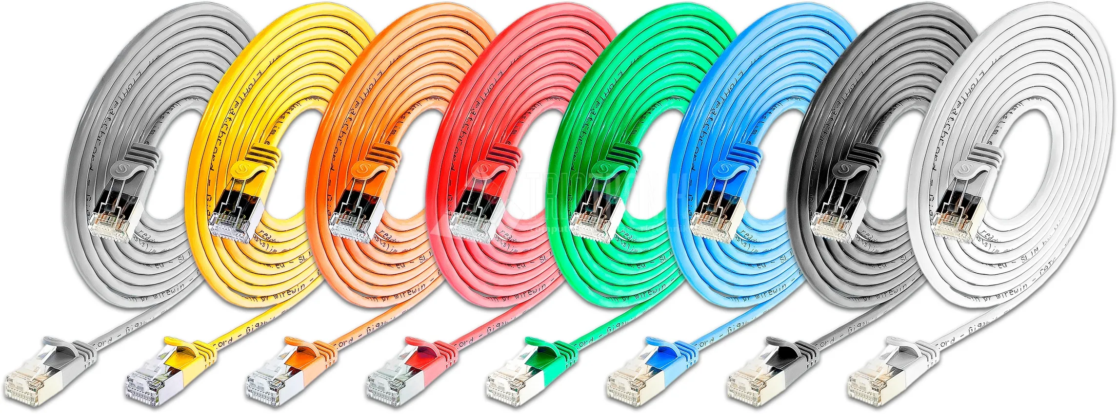 Slim CAT6-U/FTP Round Design Patch Cords 