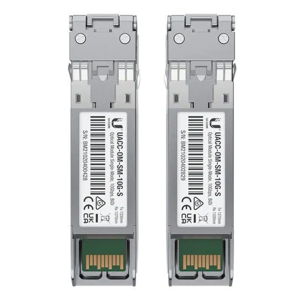 Ubiquiti UACC-OM-SM-10G-S-20 10 Gbps SFP Transceiver