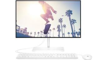 HP 24-CB1023NH Intel Core i5-1235U 12th Gen 8GB RAM, 512GB SSD 23.8" FHD Touch Screen FreeDOS All-in-One Desktop (6V337EA)