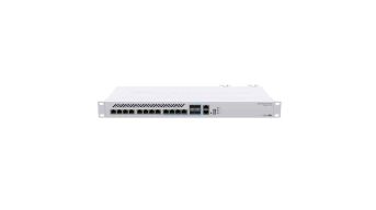 MikroTik 64MB 10G RJ45 Switch (CRS312-4C+8XG-RM)