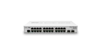 MikroTik 24x RJ45 1000Mb/s, 2x SFP+ Switch (CRS326-24G-2S+IN)