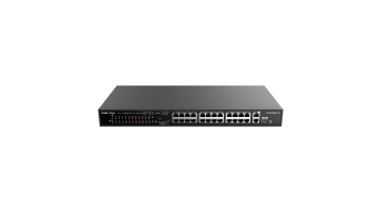 Ruijie RG-ES126S-LP V2 24-Port with 2-Port Gigabit Rackmount PoE Switch