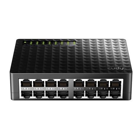 Cudy FS1016D 16-Port Unmanaged Desktop Switch main product photo