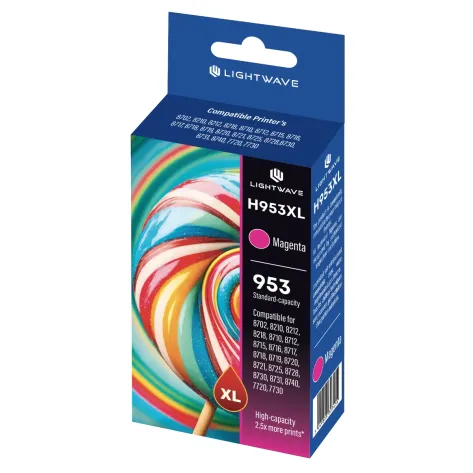 Lightwave LW-H-953XL-M Ink Cartridge (Magenta) main product photo