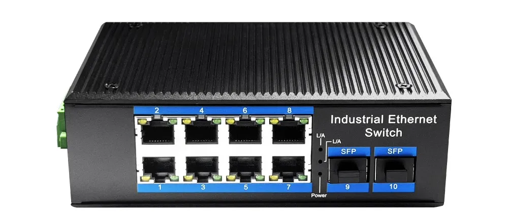 Cudy IG1008S2P 8-Port Industrial PoE+ Switch
