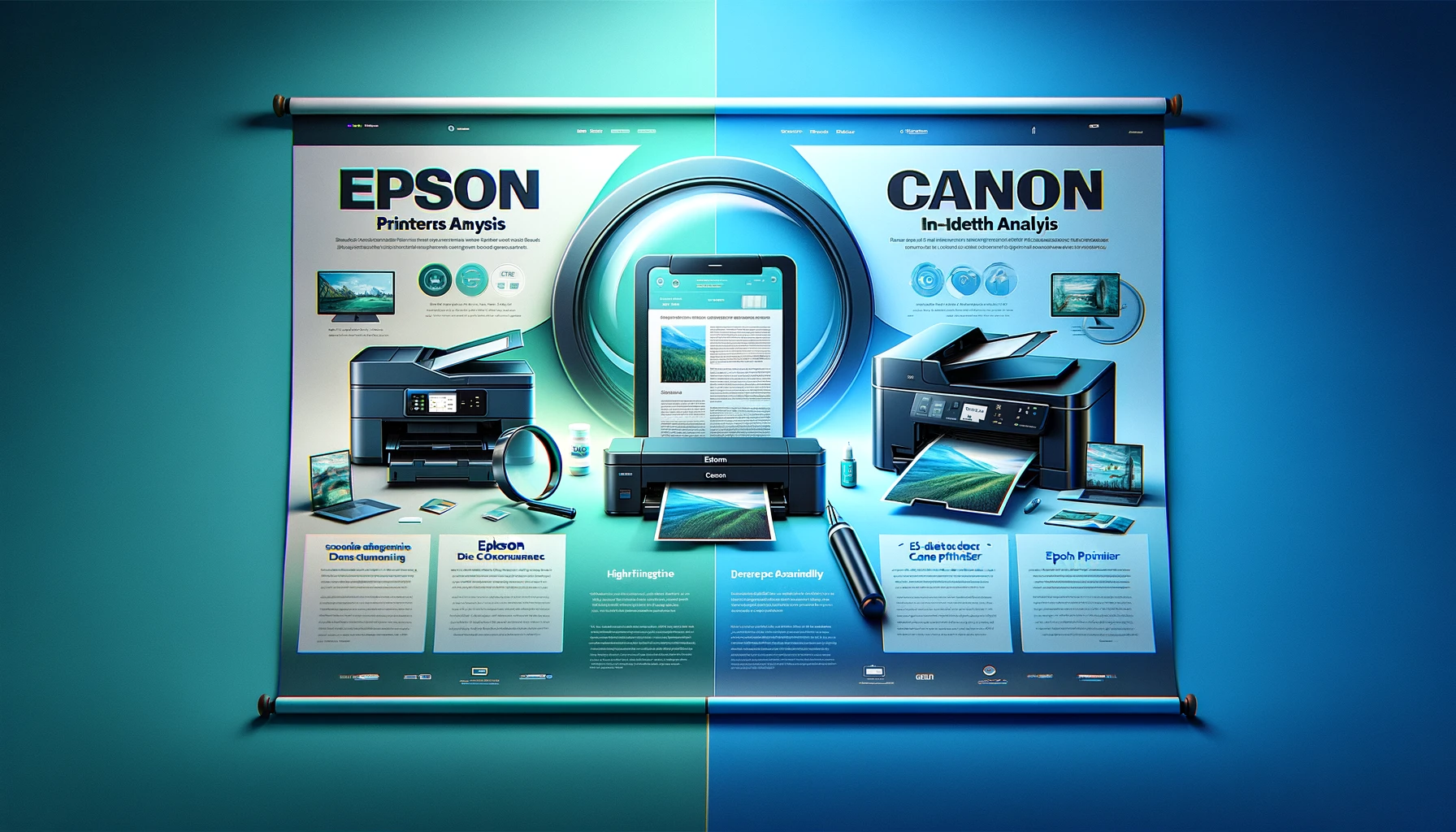 Canon vs Epson Printers A Guide to Choose from