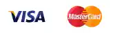 Supported Payments - Visa, MasterCard, Discover, American Express